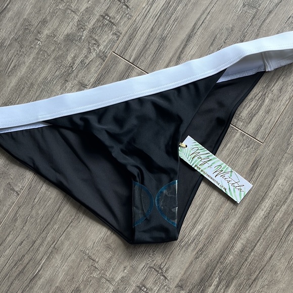 NWT High leg bikini bottom - Picture 2 of 4